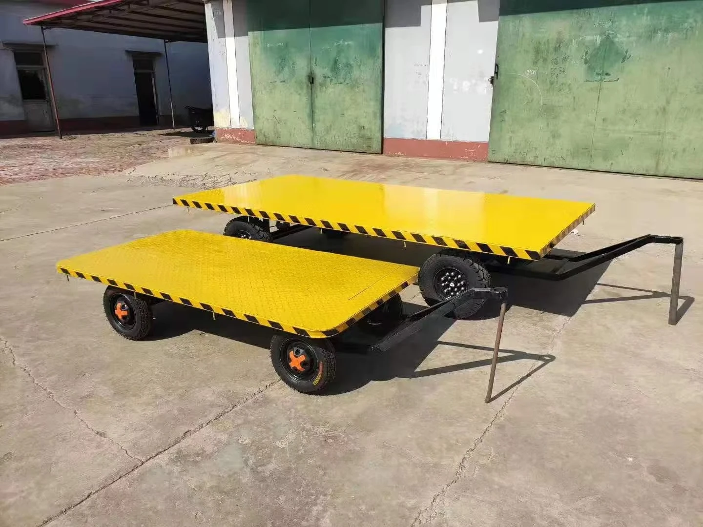 Electric Light and Small Cargo Vehicle Storage Cart Hand Trolley for Agriculture