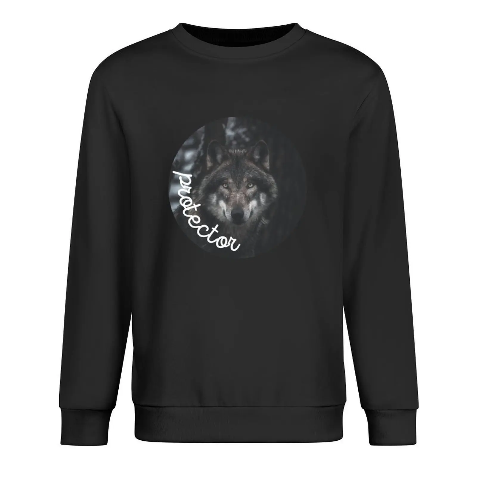 

Wolf is a Protector Pullover men's coat blouse mens clothes men's clothing new in sweatshirts