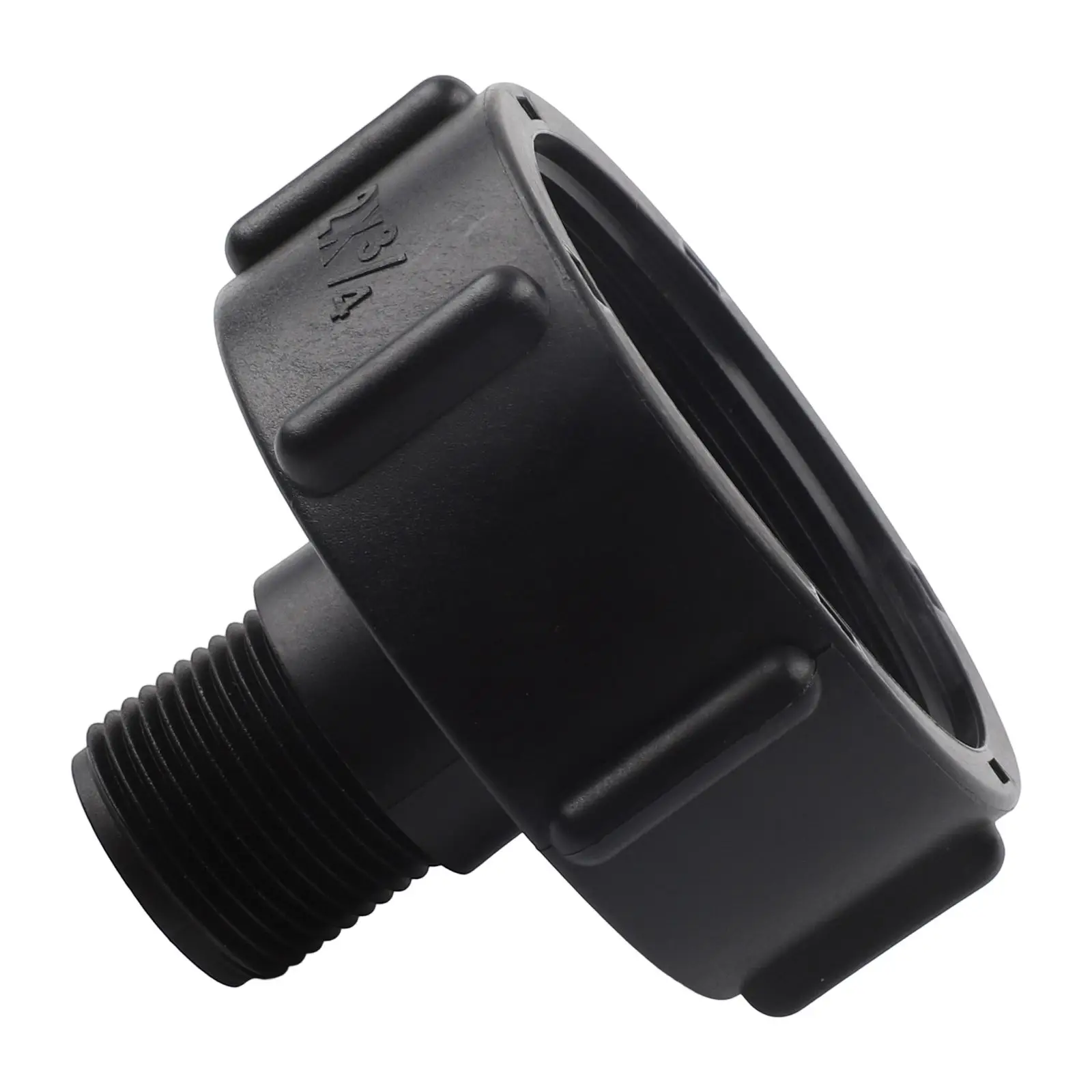 Anti Leak IBC Tote Tank Drain Adapter, 2 Fine Thrd, HDPE Material, No Extra Brass Fittings Required, Easy to Operate