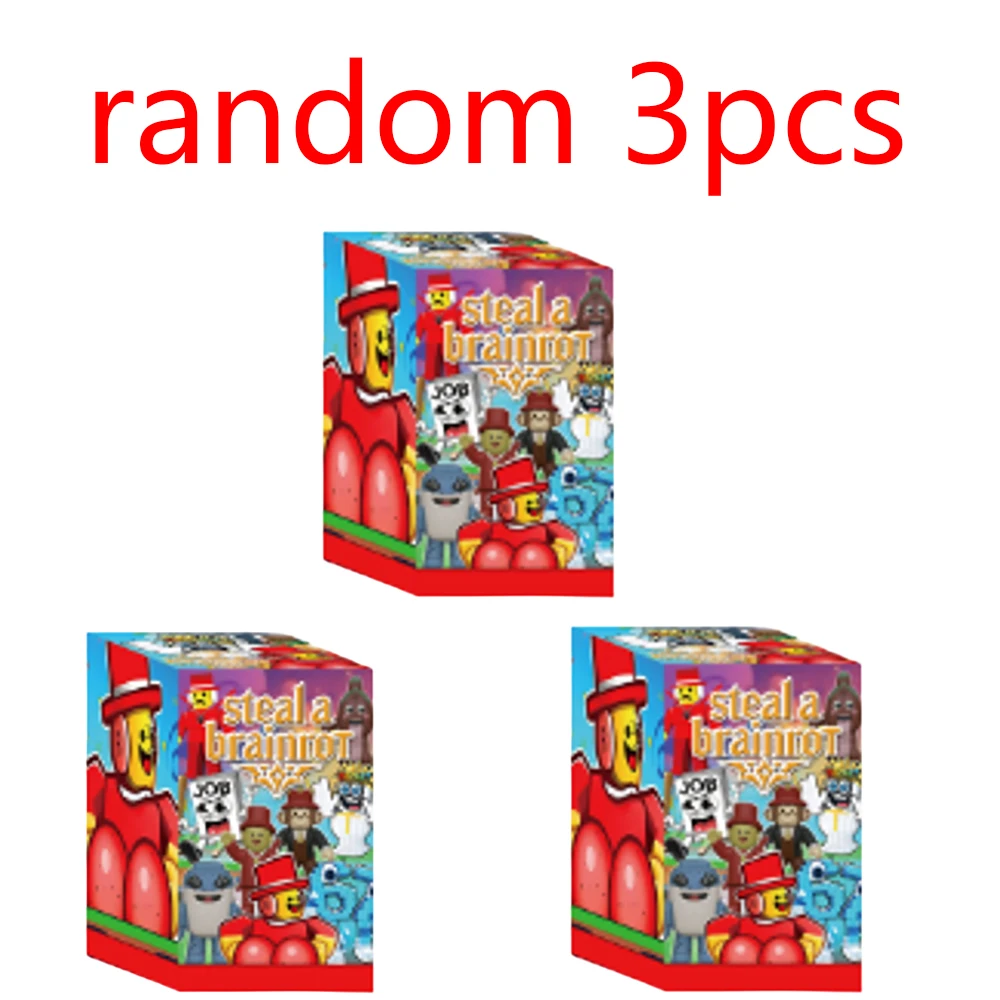 جديد 3.5 بوصة سرقة الدماغ الفساد صندوق أعمى 12 صناديق العرض دمية لعبة اليدوية صندوق أعمى تفكيك هدايا عيد الميلاد السنة الجديدة #4