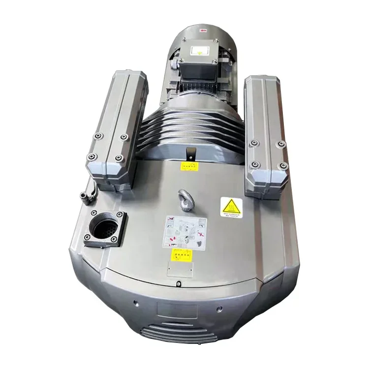 5.5Kw 10HP 7.5Kw Dry Rotary Vane Oil-less Vacuum Pumps -80Kpa 200mbar Oil-free Dry Running Air Pump