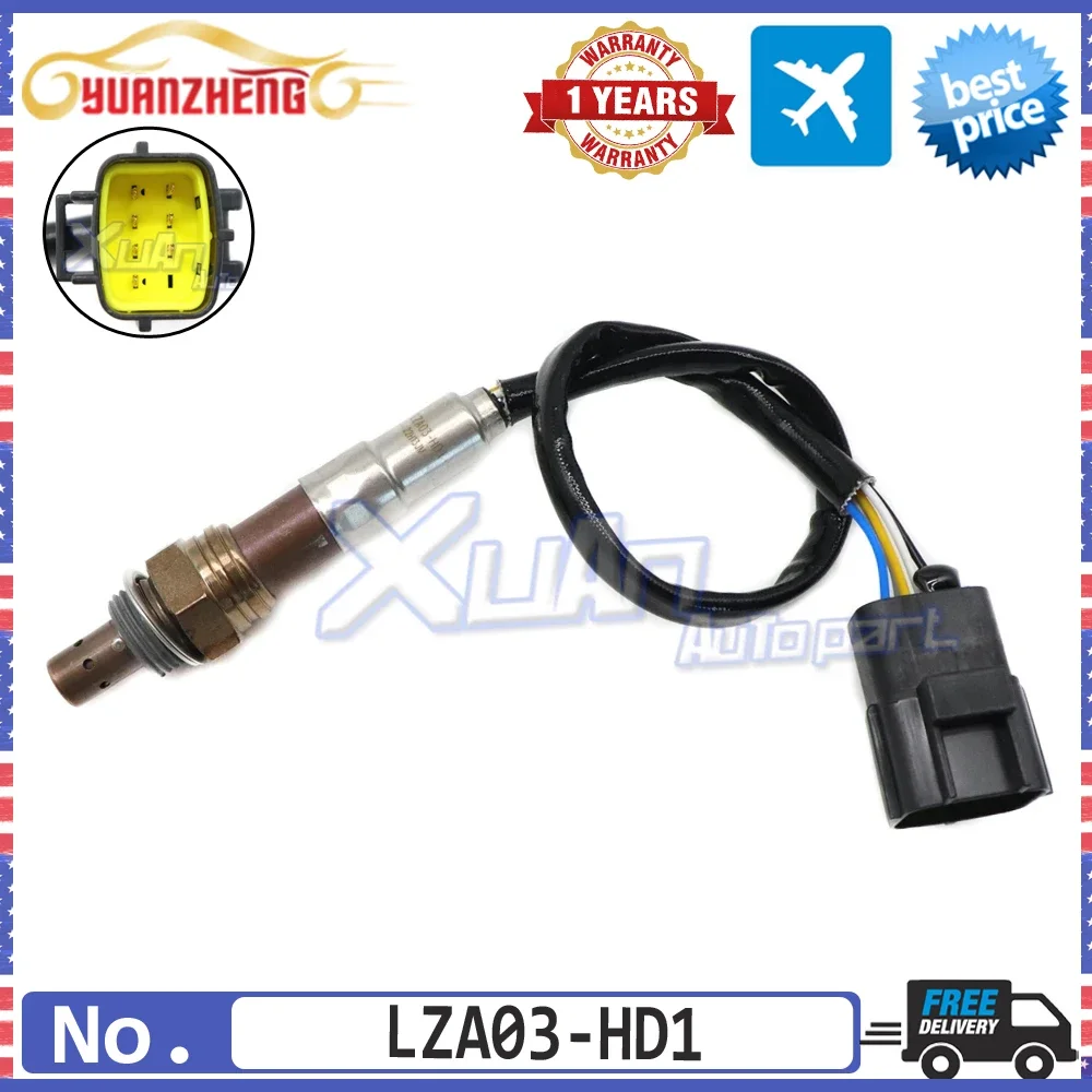 

NEW LZA03-HD1 5 wire Lambda Air Fuel Ratio Oxygen O2 Sensor For Mazda AC540 Diesel Cummins natural gas 4001675 23526113