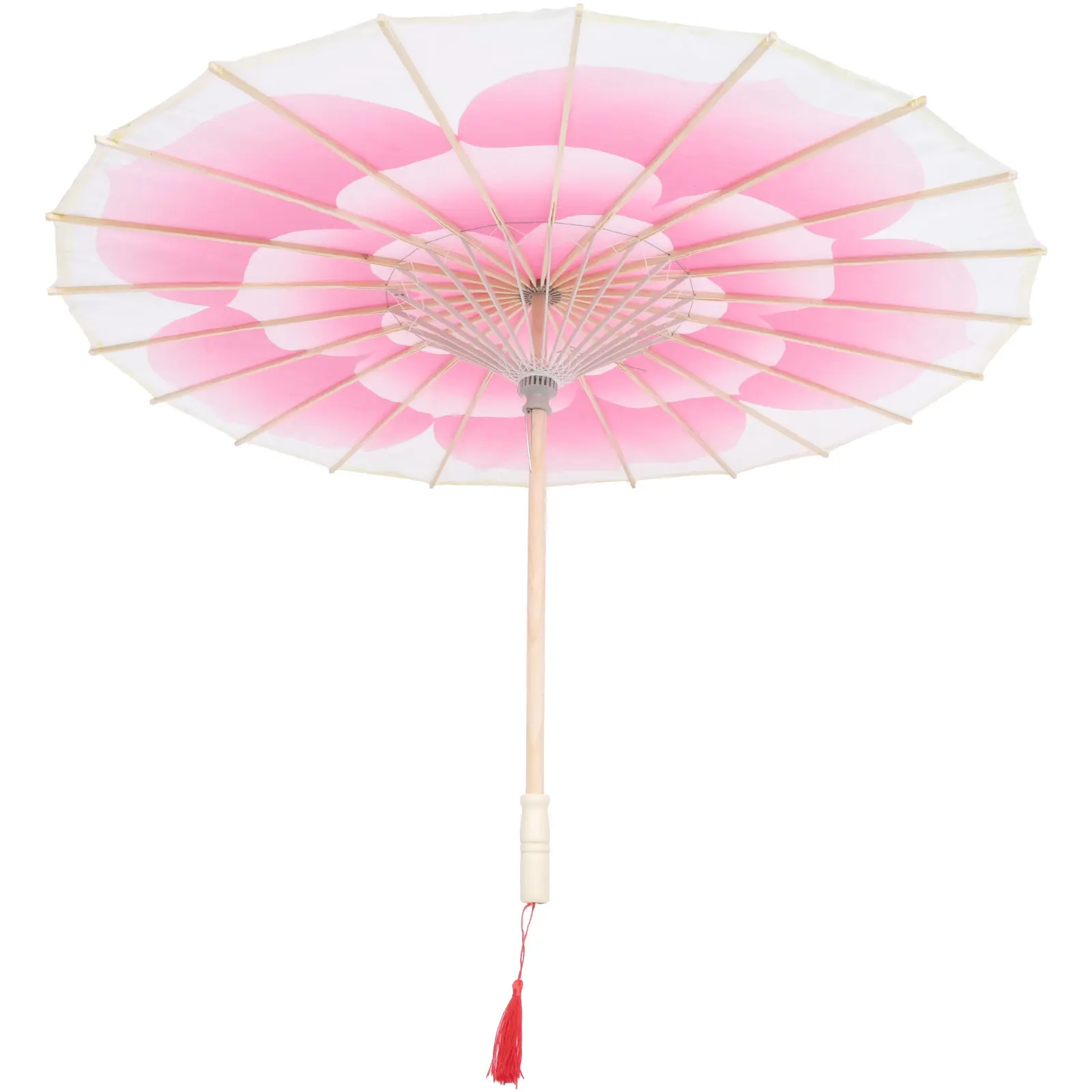 

Handmade Peony Oilpaper Umbrella Silk Paper Umbrella Decorative Festival Display Photography Prop Traditional Chinese Craft