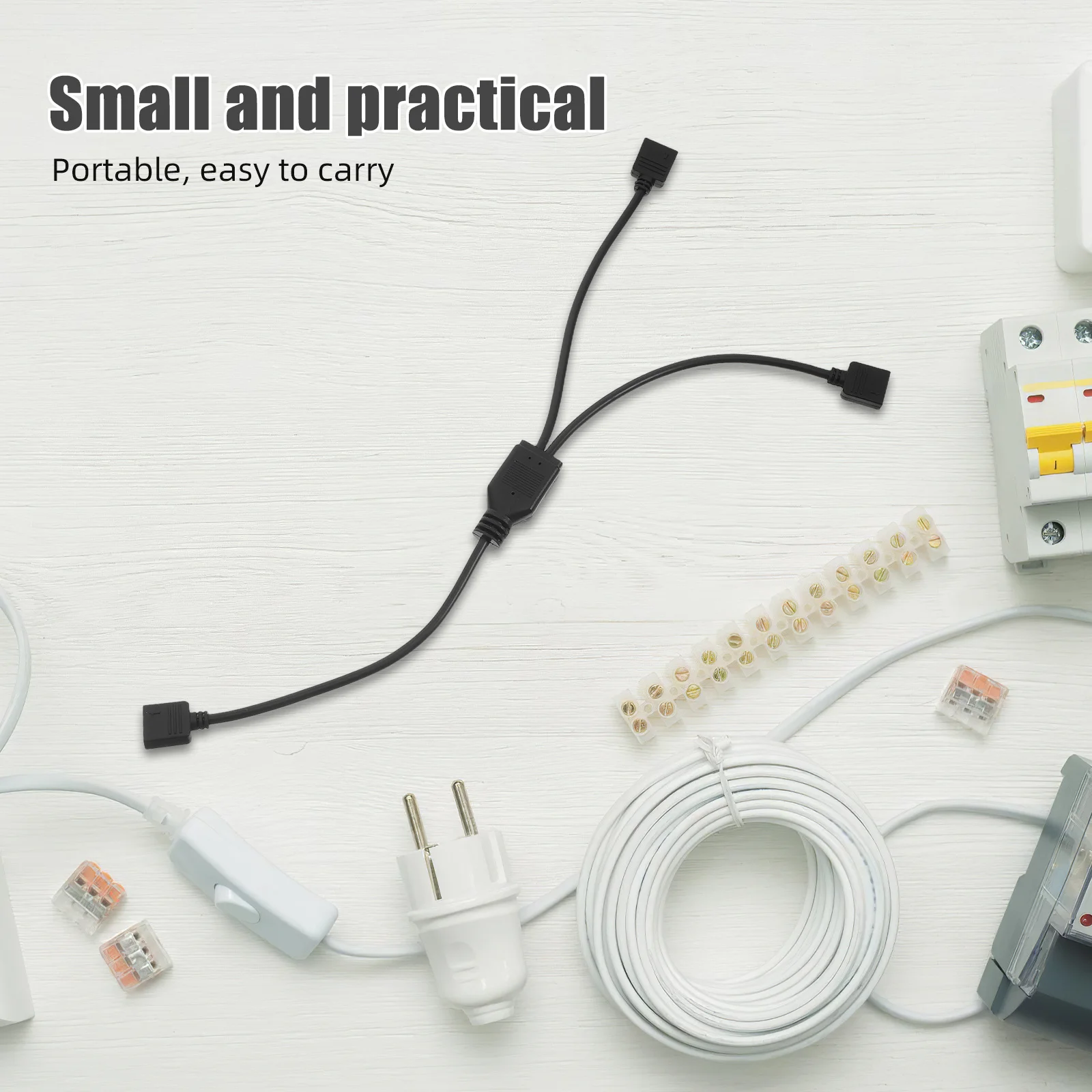 

2pcs 5V Argb Extension Cable 3 Pin Addressable Rgb Splitter For Pc Motherboard Cpu Cooler Case Fans High Speed Stable