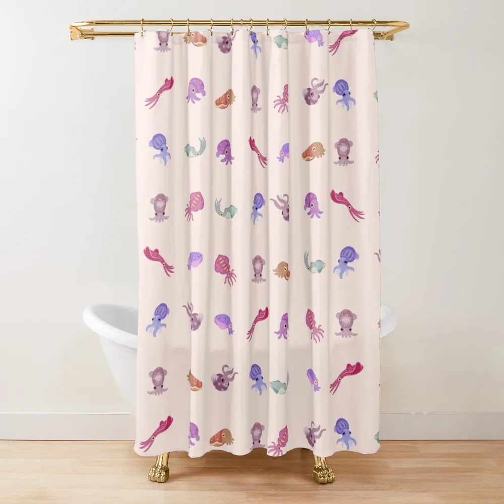 

Squids Shower Curtain Anime Shower Bathroom And Shower Products Window In The Bathroom Curtain