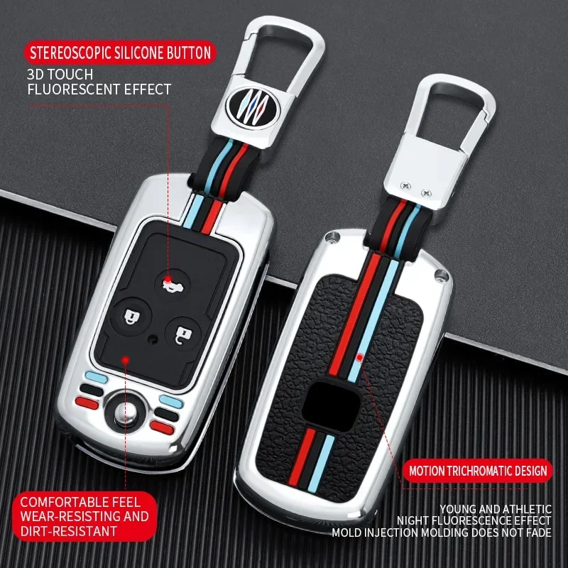 

2 3 Buttons Car Flip Key Case Cover Shell Fob For Honda Civic Fit Accord CRV HRV Jazz Odyssey For Acura TL TSX ZDX RSX CRZ