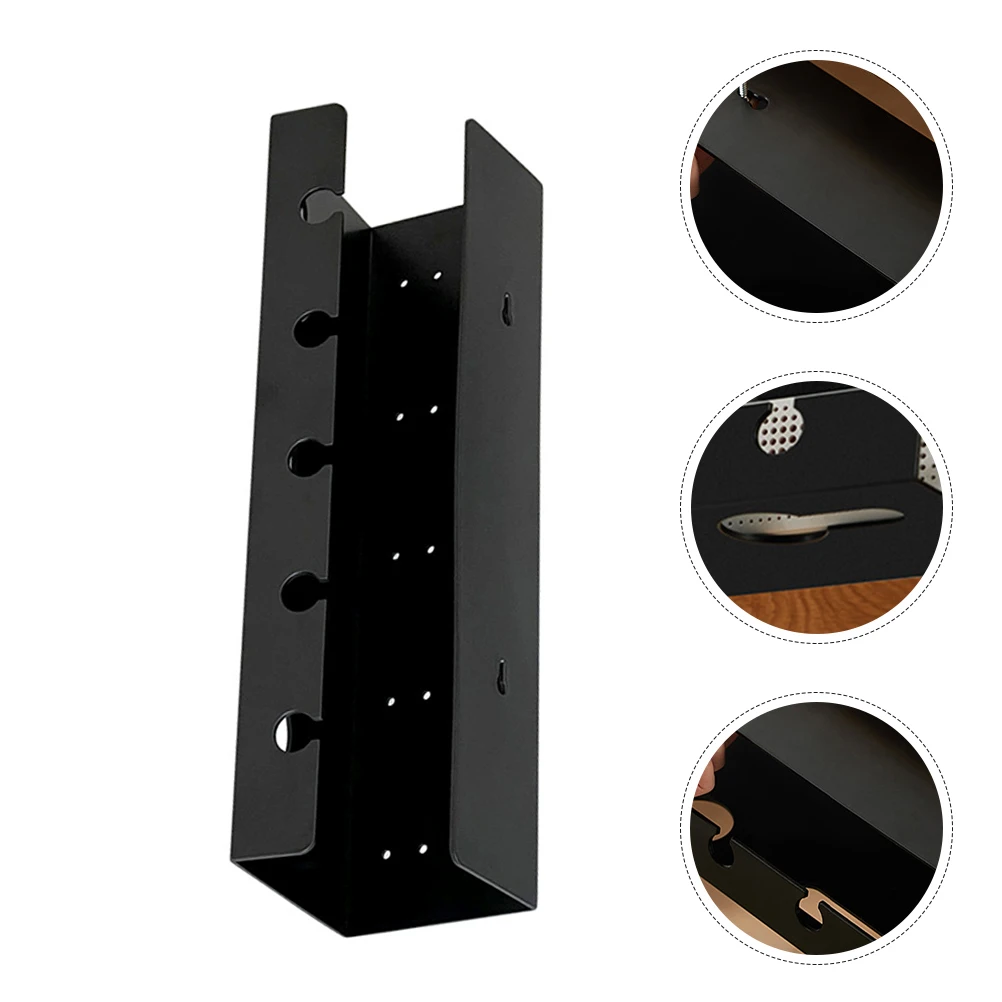 Under Desk Cable Organizer Tray for Managing Cables Power Adapters USB Hubs Desktop Cord Management Storage Rack