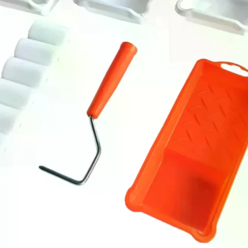 

2 Inch Small Paint Roller Kit High-Density Foam Paint Roller Paint Tray Liner For Wall Painting Tools