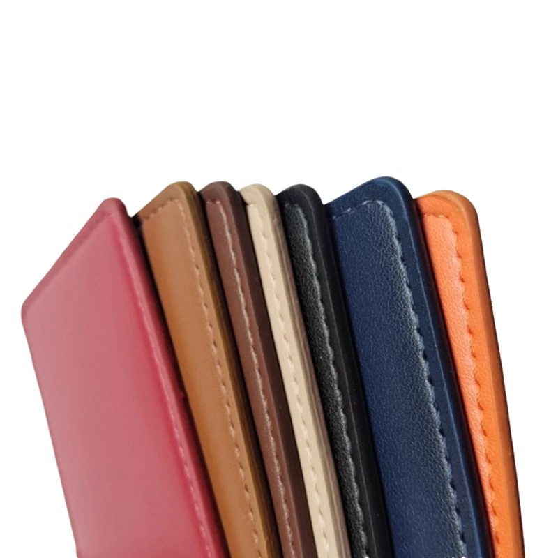 حامل بطاقات NFC مضاد للسرقة من جلد البولي يوريثان الفاخر - غلاف حجب RFID لبطاقات الائتمان، تصميم آمن ونحيف، أساسيات السفر #5