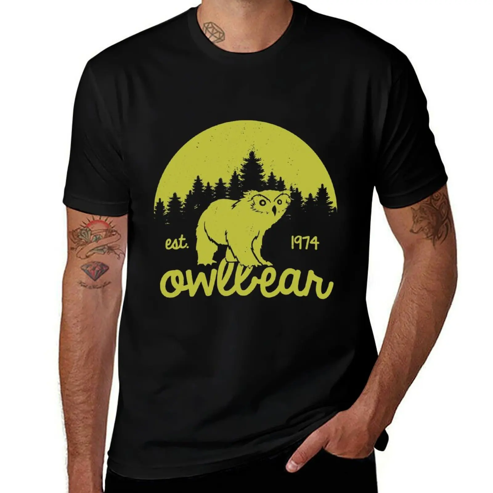 Owlbear T-Shirt funny t shirts cotton T-Shirt