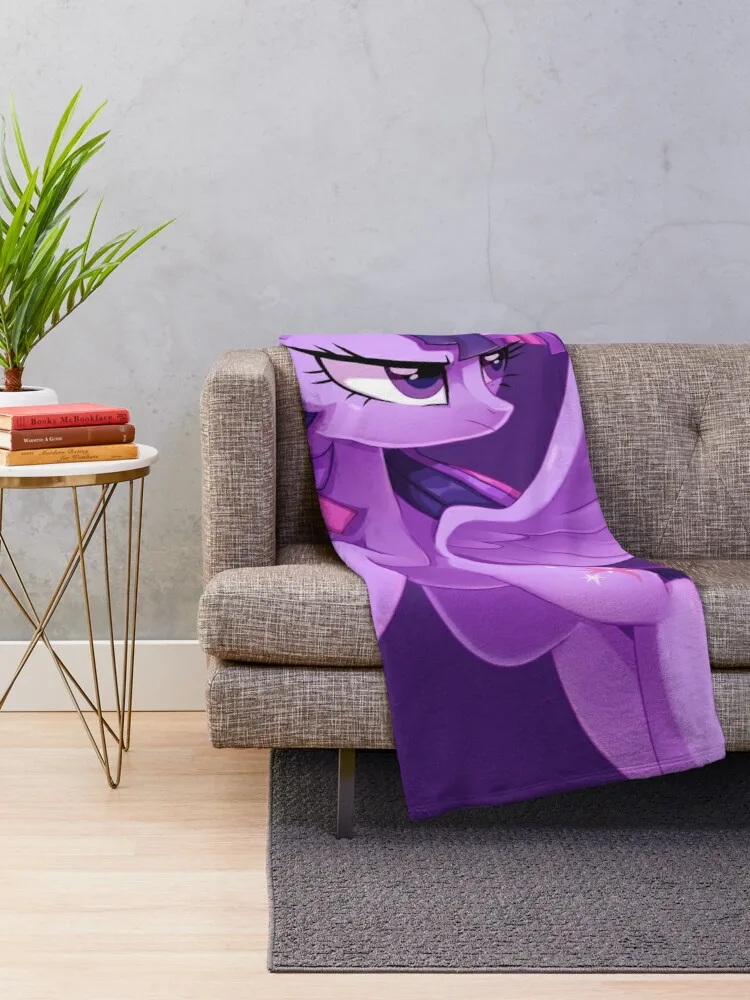 Twilight Sparkle Throw Blanket Heavy Plush Blankets