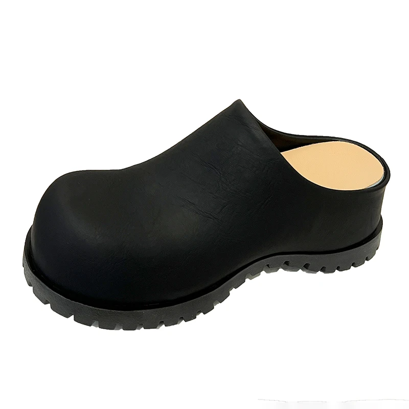 Women's Slippers Flats Platform Slingback Casual Mules Shoes Autumn Fashion New Cozy 2025 Designer Brand Zapatillas De Mujer