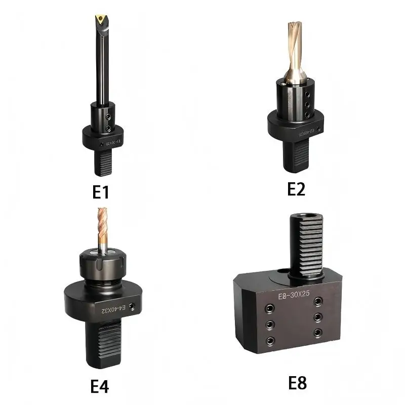 VDI Lathe Tool Holder E1 Internal Cold Transposition Drilling E2 Boring Turning Milling Composite