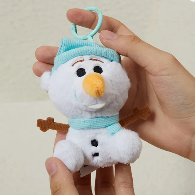 Miniso Disney Frozen Series - No. 4 cachecol neve tesouro boneca mochila chaveiro pingente bonito boneca menina brinquedo presente de natal