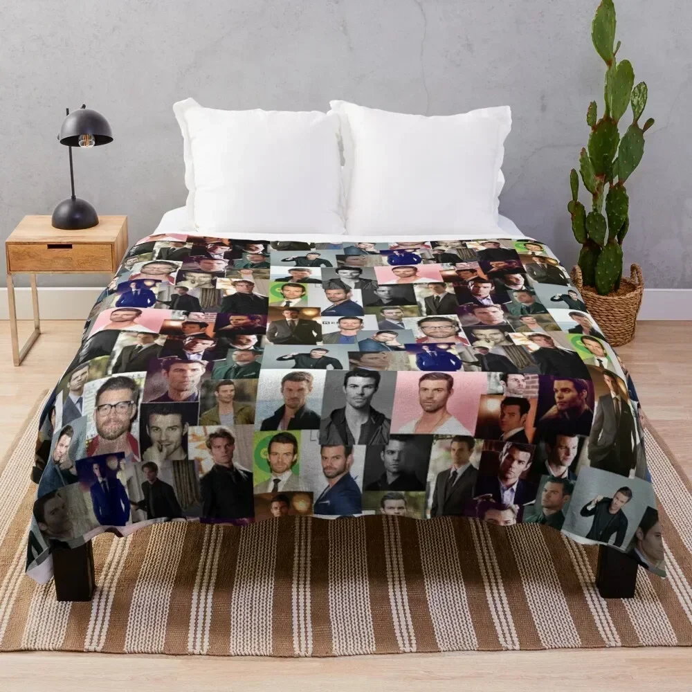 

daniel gillies Throw Blanket Warm Napping Blanket for Office Couch Bed