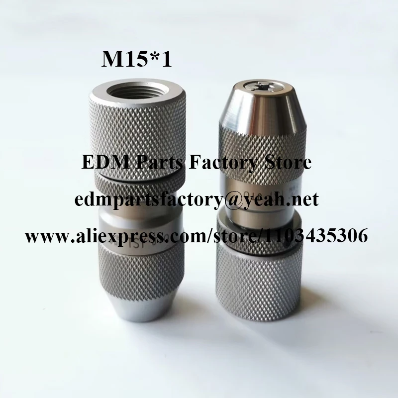 

EDM Electrode Drill Keyless Chuck JTO 0-3mm type, TSY brand full stainless steel, Electrode tube chuck for drilling EDM machines