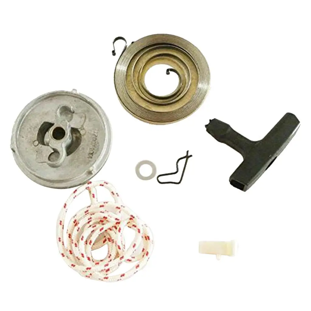 Pull Starter Spring Pulley Handle Grip Rope Kit MS380 038