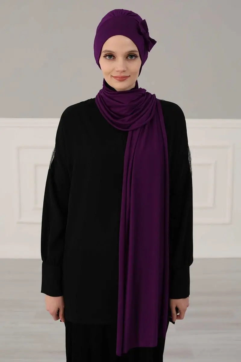 Lenço de arco lateral com arco