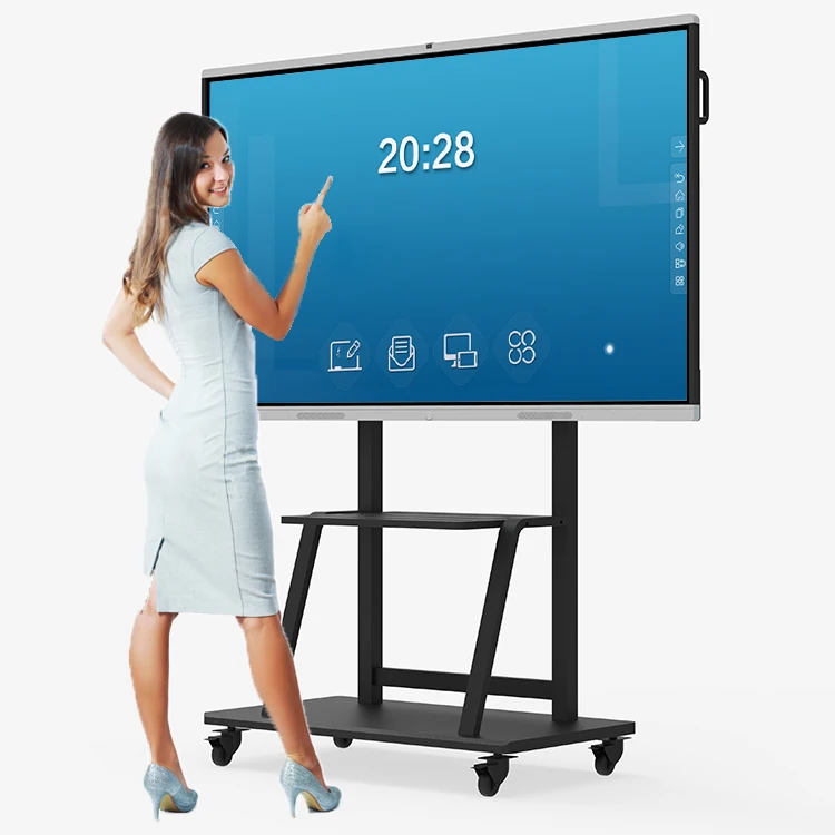 

65 Inch 4k Ultra Display Multi Touch Screen Electronic Interactive Whiteboard Smart Board