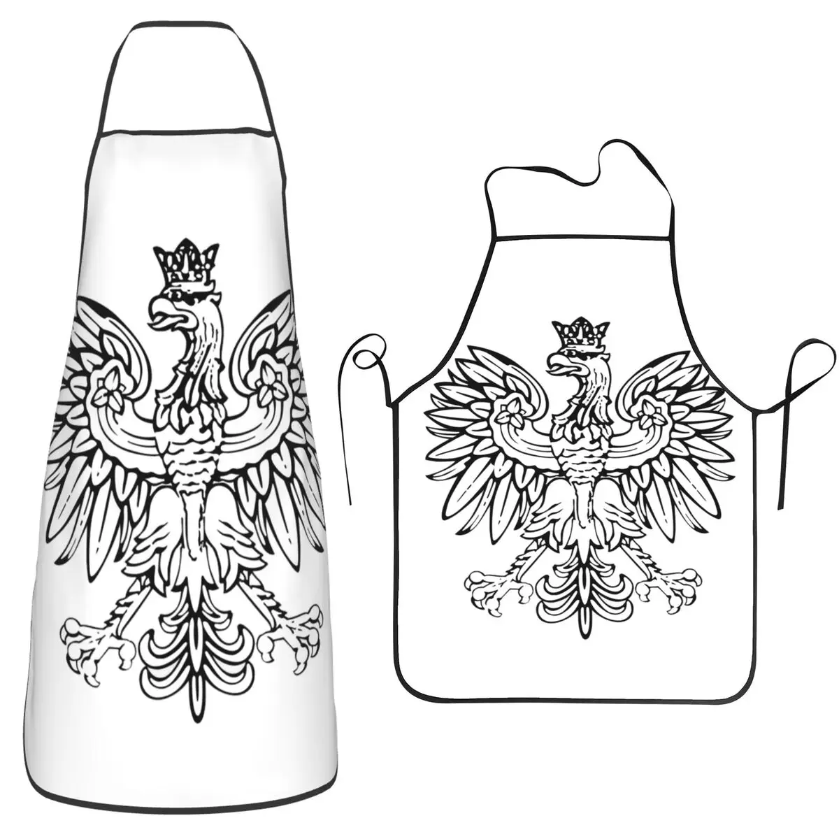 

Фартук-нагрудник Polska Polish Eagle для шеф-поваров, без рукавов, для кухни, уборки, садоводства, для женщин и мужчин