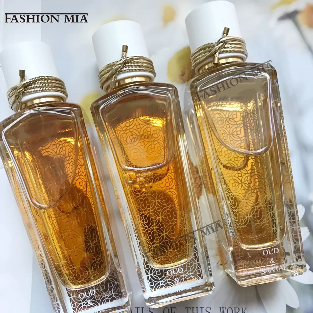 

75 мл брендовый женский парфюм из сандалового дерева, стойкий мужской одеколон, цветочный аромат с феромонами, подарок, повседневные духи для работы и свиданий