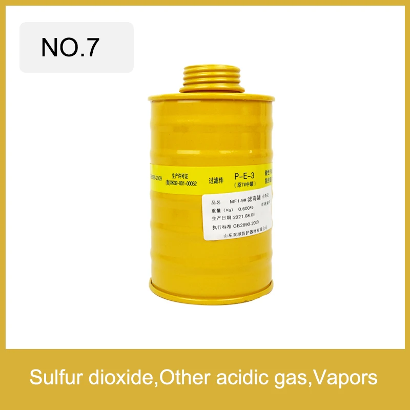 Level 3 Gas Filter Cartridge Organic Ammonia Acid Replaceable Filters Type Multi-gas Protect Safety Chemical Respirator