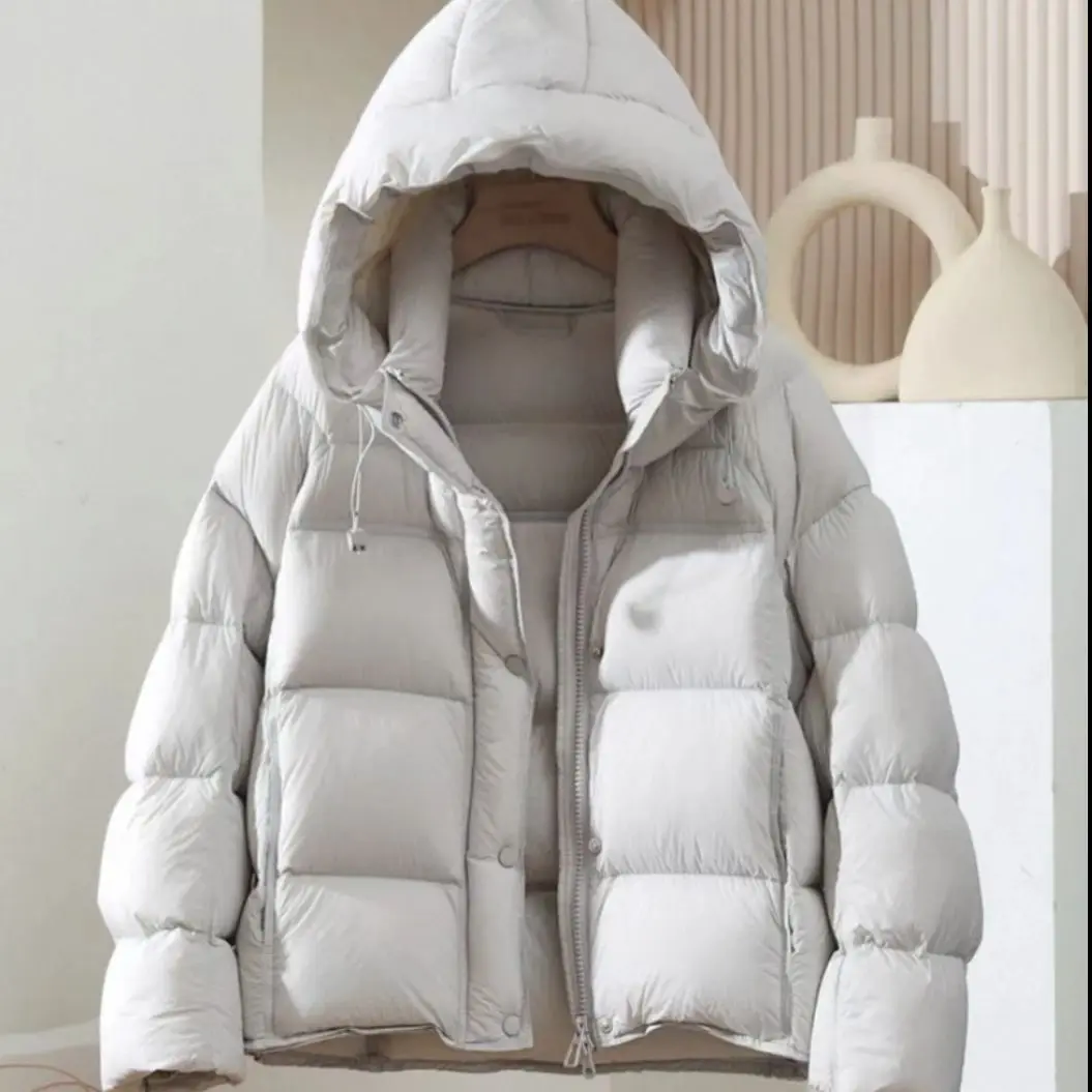 جديد أسفل سترة قطن المرأة سترات الخريف الشتاء مقنعين الدافئة القطن معطف مبطّن سميكة قصيرة ملابس خارجية السيدات الكورية