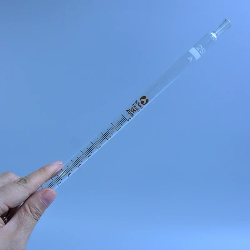 Graduated Pipette without Rubber Bulb High Quality Lab Chemistry Dropper Dispensing Transfer Pipettes Glass