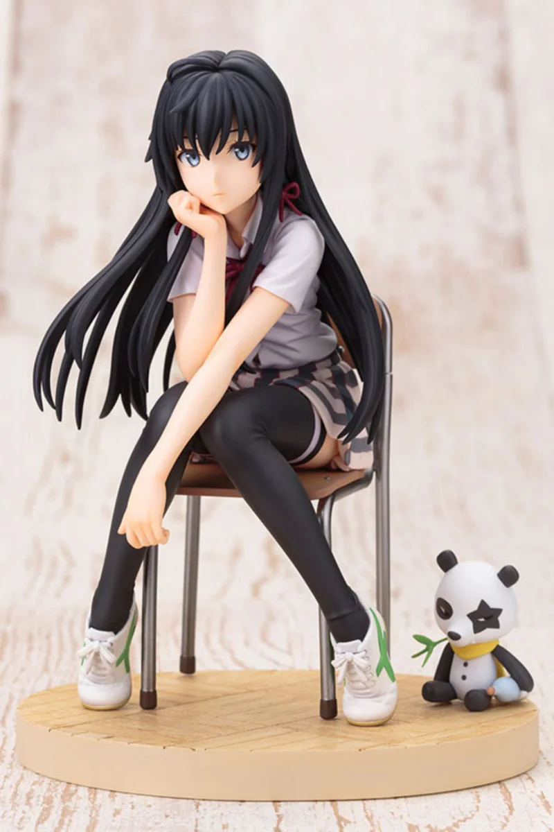 My teen romantic comedy snafu Yukinoshita Yukino Chair style Action Figure 13cm PVC Anime Figure Model Toys Collection Doll Gift