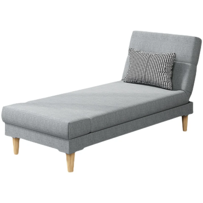 

Balcony sofa bed, leisure small apartment chaise longue, rental folding bed15