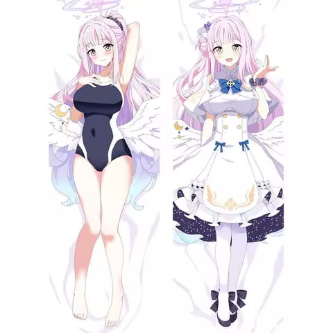 Dakimakura Anime Blue Archive Mika Misono Cosplay Double-Sided Print Of Life-Size Body Pillowcase Gifts Can Be Customized