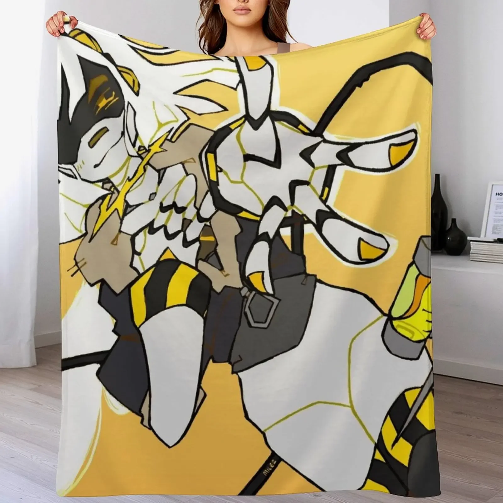 

fly high V Throw Blanket Flannel Multi-Purpose Flannels Soft Plaid Blankets