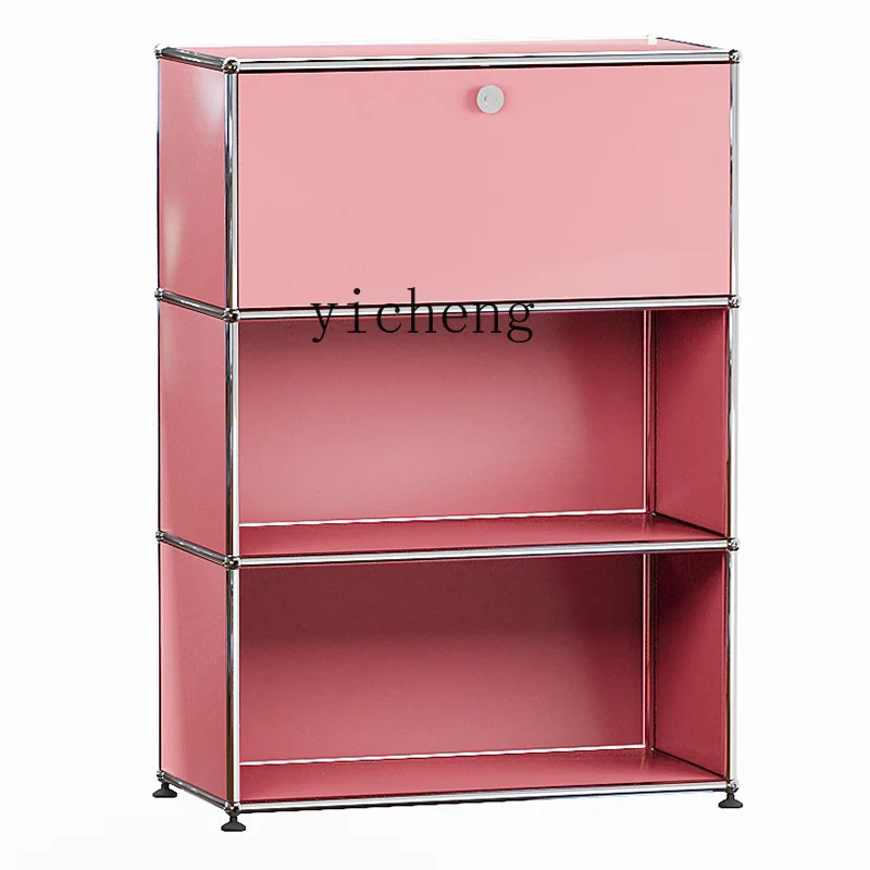 

Zhonggu Stainless Steel Sideboard Cabinet Chest of Drawers Module Combination Storage Cabinet