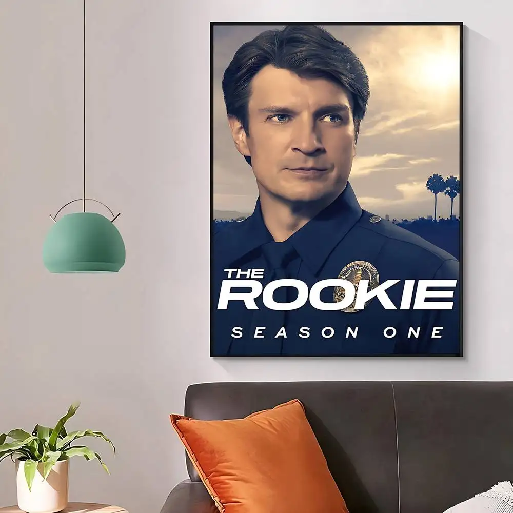 T-The ROOKIE MOVIE ملصقات عتيقة لزجة ريترو كرافت ورقة ملصق DIY غرفة بار مقهى ملصقات طلاء جدران