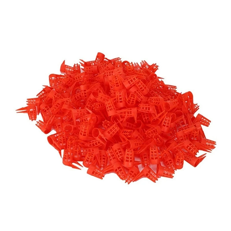 20 szt. Plastikowy otwór, klatki ochronne na komórki, ochraniacze na komórki królowej, królowa pszczół