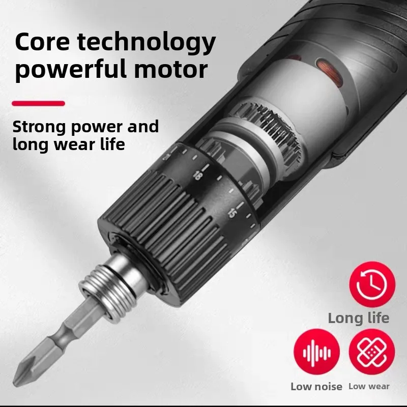 Bisuodi BSD - 102 220v Electric Screwdriver 101 Hand - Pressed Design for Precise and Quick Screw Operation