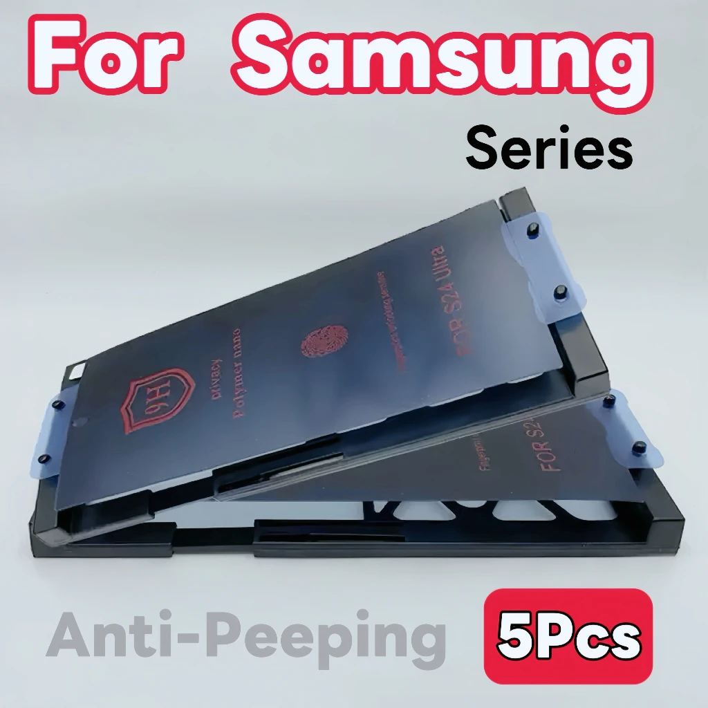 

5Pcs Suitable for Samsung Galaxy S25 S24 S23 Ultra S22 S21 S21 S21 S21 S21 S21 NOTE 10 9 8Plus Anti-Voyeur Protection Film