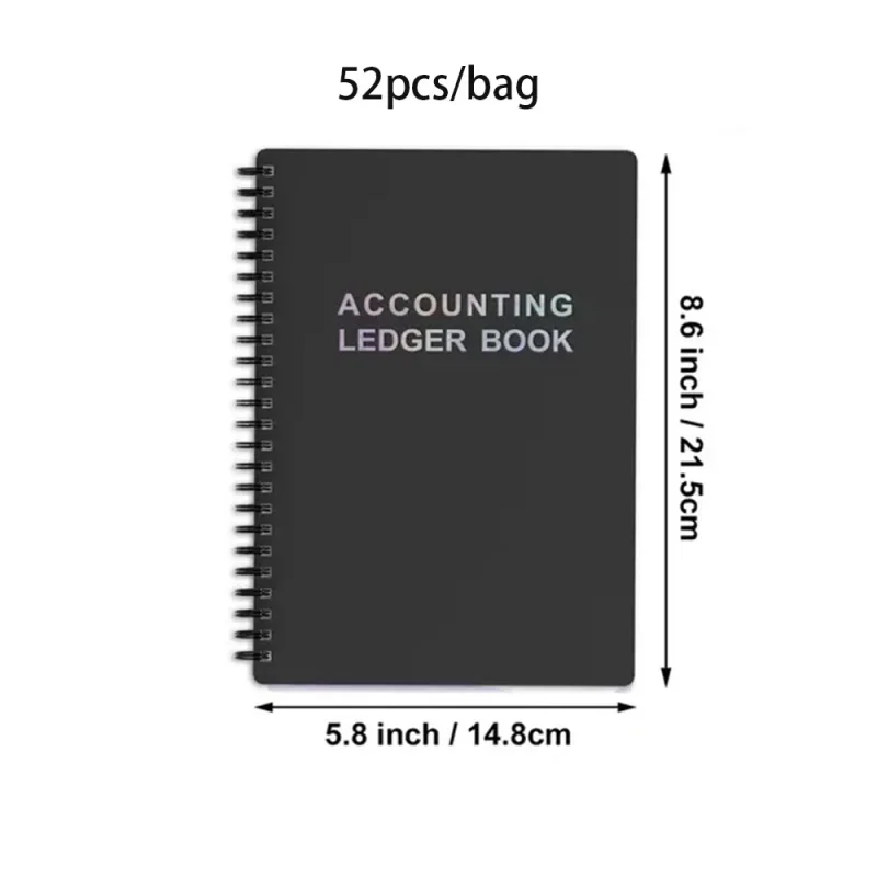 Mr.paper A5 Accounting Book 50pcs/book of High Quality Office Supplies Simple Ledger 100g High Quality Writing Paper