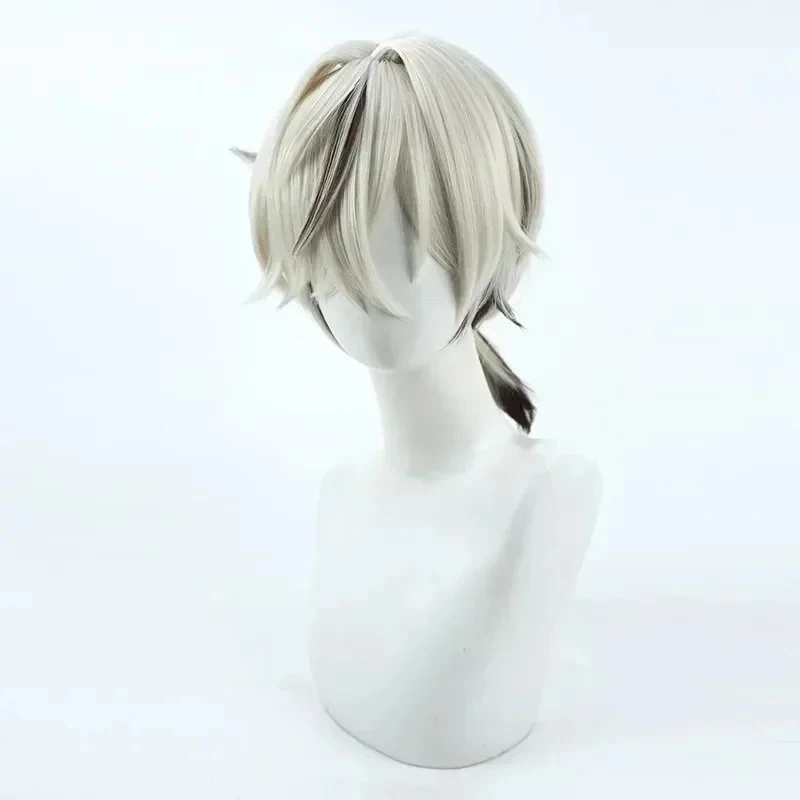 

TYV55Game Honkai Star Rail Arlan Cosplay Wig Men Heat Resistant Synthetic Halloween Party Role Play PropL]]L25