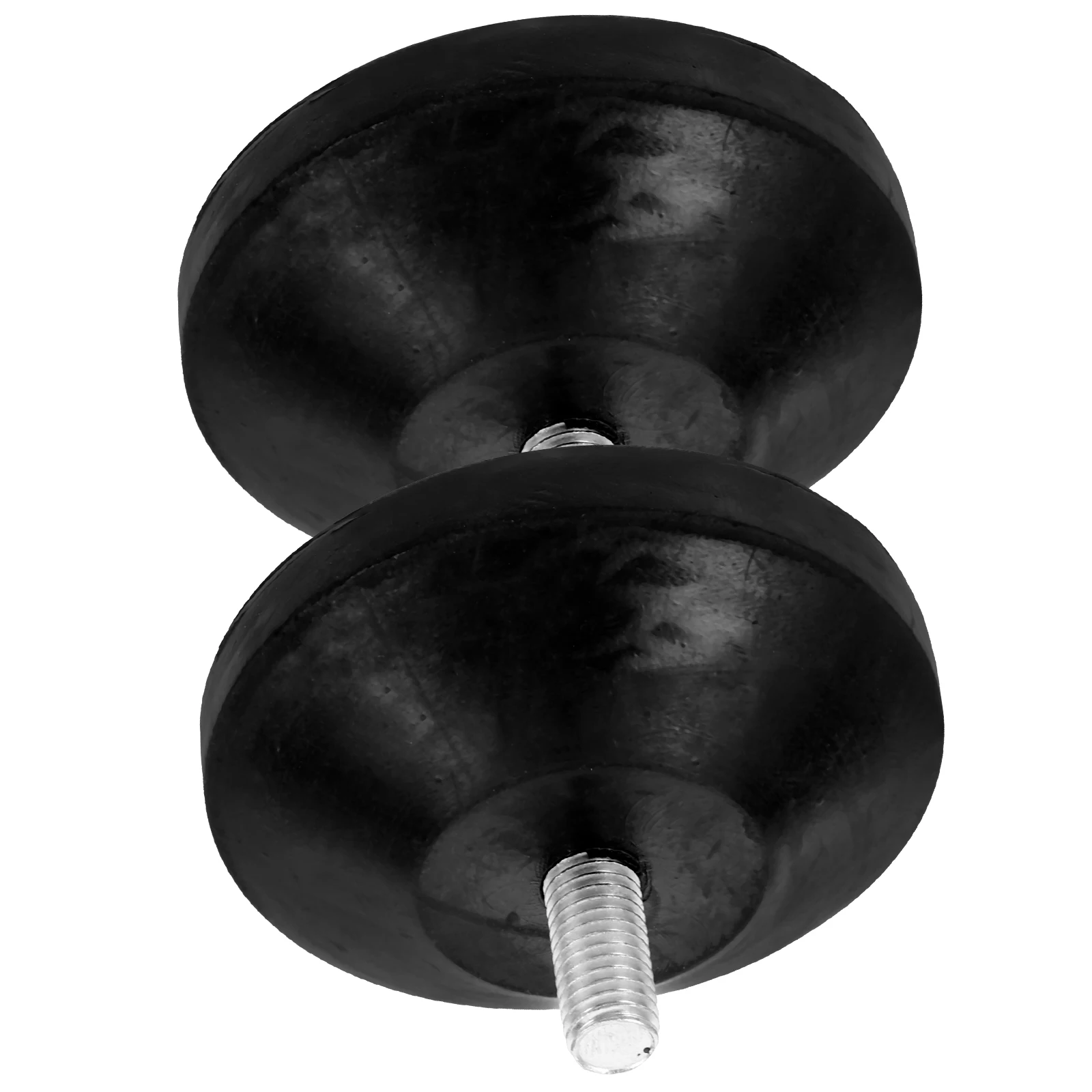 

2 Pcs Adjustable Shock Absorbing Foot Pad Screw Feet Leg Furniture on Shockproof Legs Height-adjustable