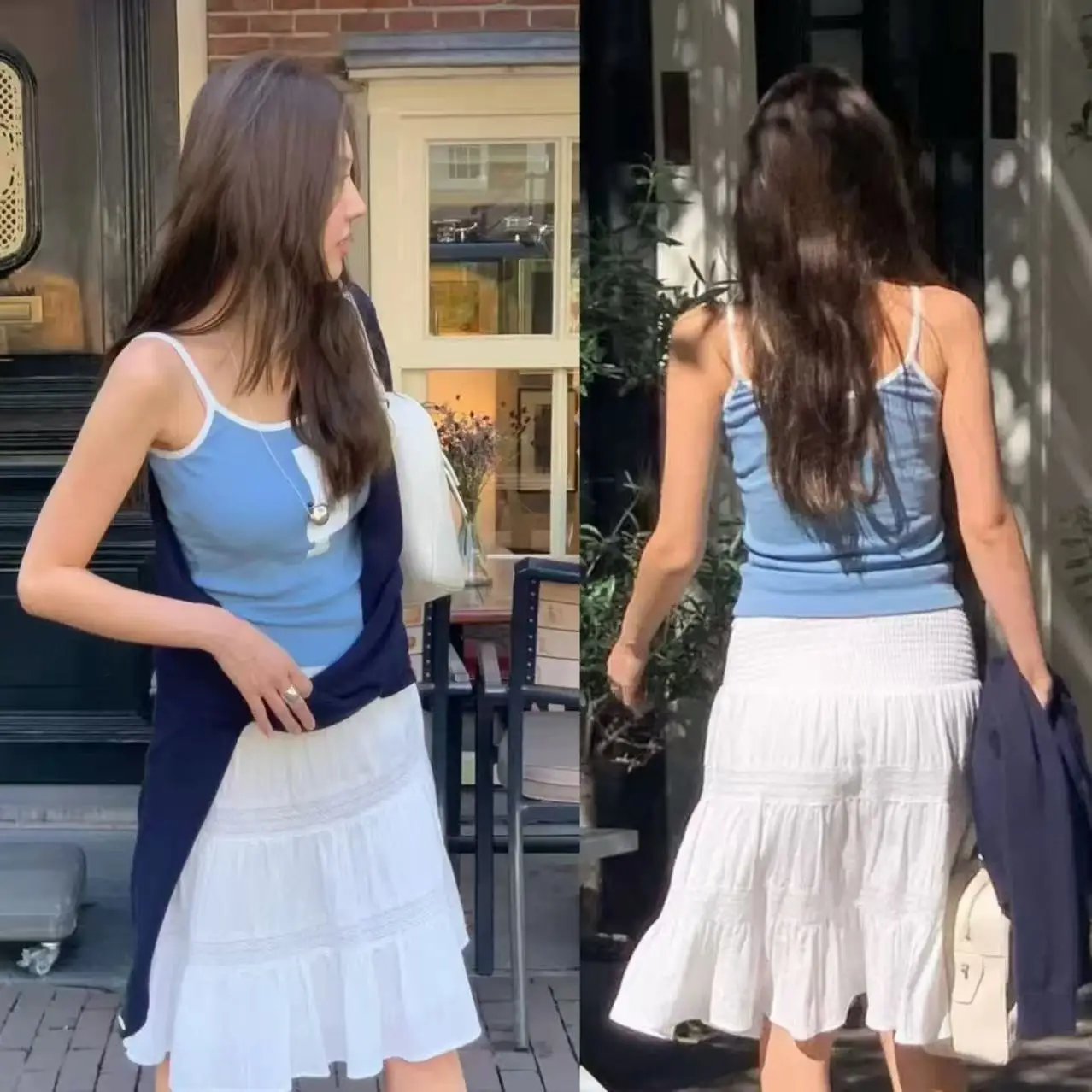 

Sweet Gentle Sle High Waist Lace f Skirt Versatile Women's Baking Cake Skirt A-Line Silhouette Casual Leisure Skirt