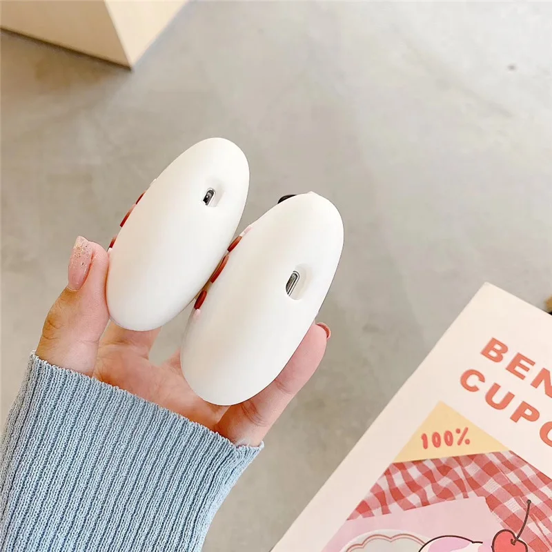 Чехол для Airpods Pro 21 3D с милым рисунком в виде паровой пучок, чехол для китайской кухни Baozi, чехол для AirPods 3 Genshin little ghost