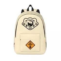 Adjustable Strap Don't Swim On The Grates Handbag For School Large Capacity Splatoon Teenager Schoolbag Gift