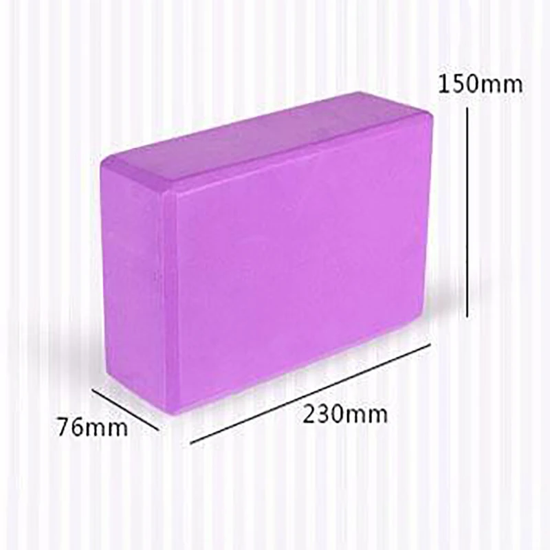 Yoga Building Blocks Cubes Pilates Bricks Reinforcement Mats Sports Yoga Supplies Exercise Home Exercise Equipment Fitness Eva