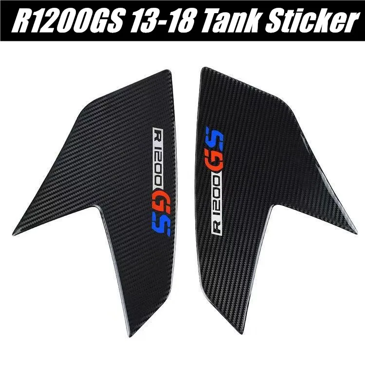

FOR BMW R1200GS 2013-2018 Motorcycle Tank Pad Protector 3D Gel Sticker Decal Carbon Fiber