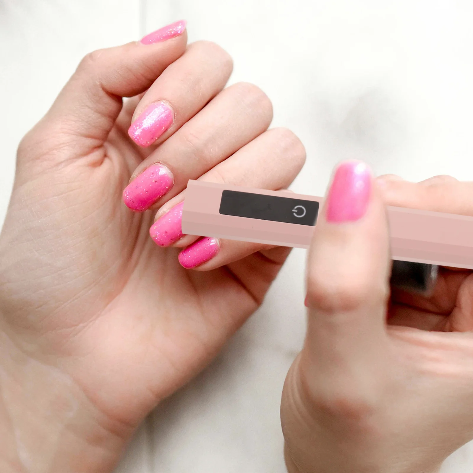 Oplaadbare Mini LED-nagellamp Draagbare draadloze gellakdroger Snel uithardend licht Roze voor thuismanicure LED-nagellamp