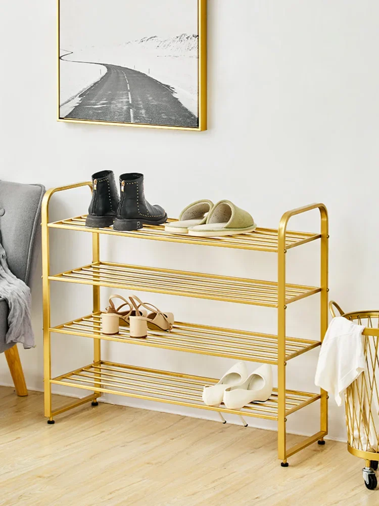

Iron art shoe rack, economical and simple multi-layer shoe rack storage for household doorways