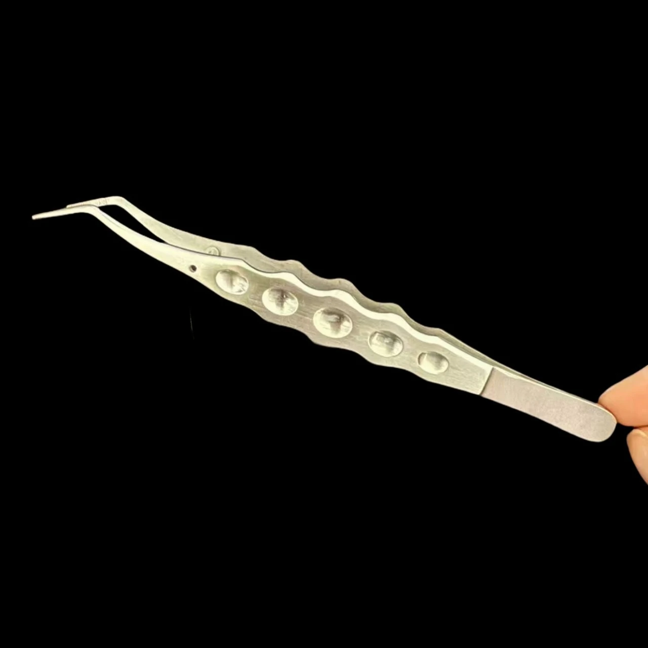 Dental Instruments: Double-Bend Positioning Tweezers, Tissue Forceps, Flat Tweezers, Straight Tweezers