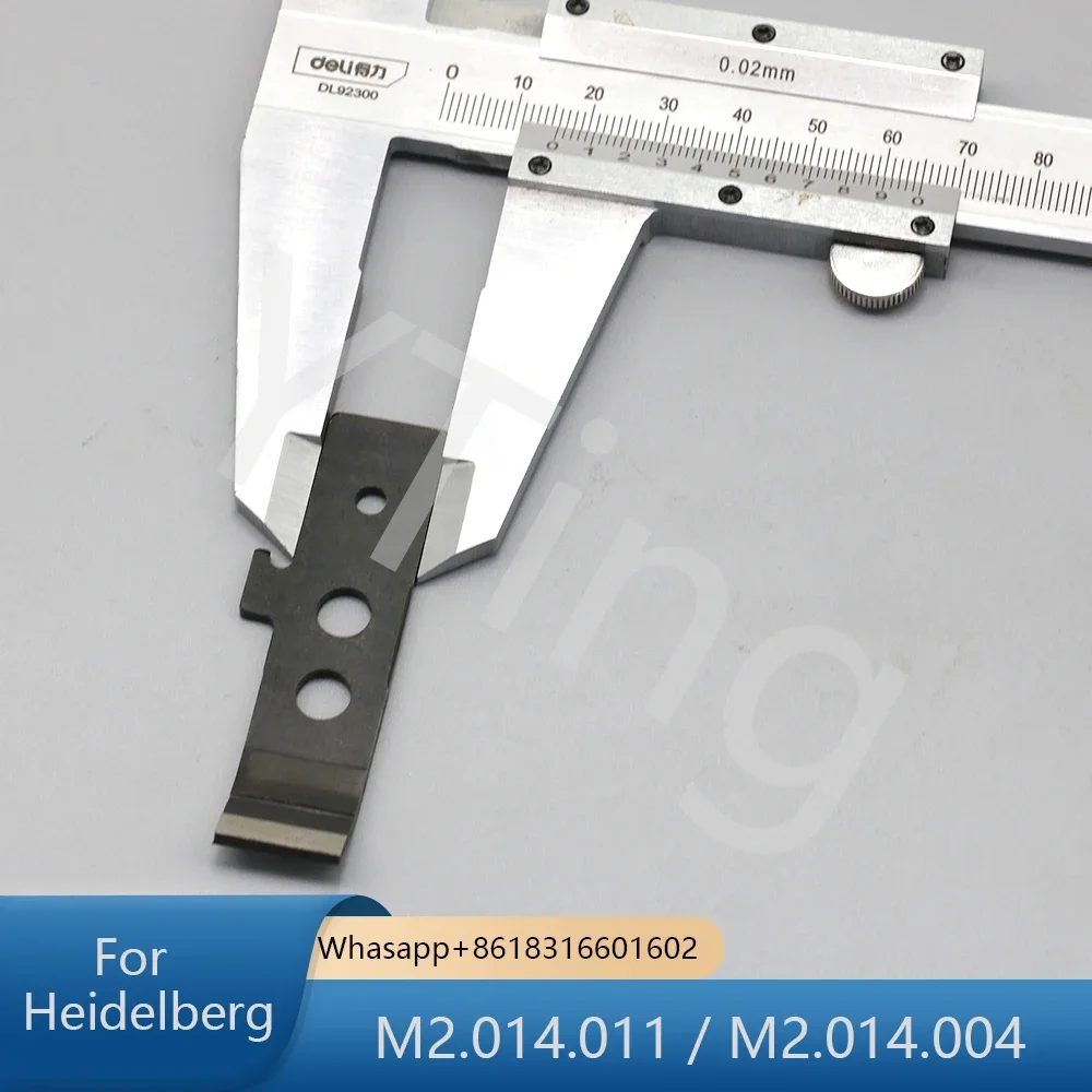 1 Pair High Quality For SM72 SM74 XL75 Heidelberg M2.014.004 M2.014.011 SM74 Gripper Printing Machine Parts 65x16mm
