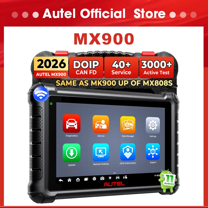 

Autel MaxiCheck MX900 Car Diagnostic Tools DoIP CAN FD Automotive scanner Upgraded Of MX808S All Systems Diagnosis